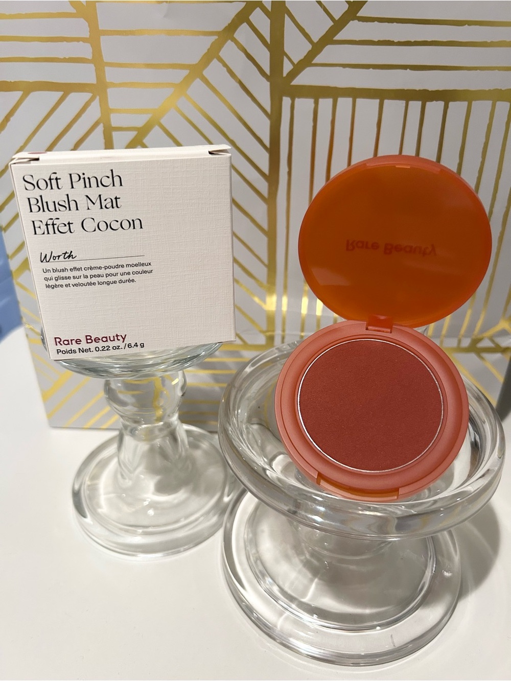 ✨ Rare Beauty Soft Pinch Matte Bouncy Blush | Worth | Full Size | New in Box